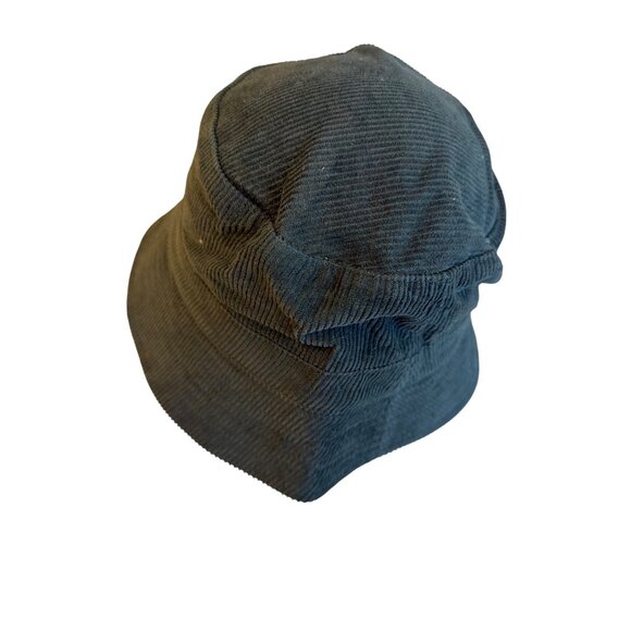 Star Wars Baby Yoda Embroidered Corduroy Bucket Hat Dark Green Casual M/L - Picture 3 of 7